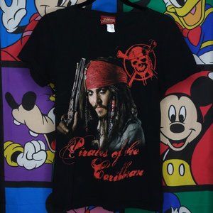 Pirates of the Caribbean Jack Sparrow Fitted Tee